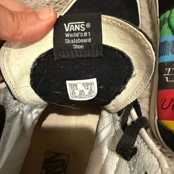 Vans Multicolor High-Top Skate Shoes US Men’s Sz 10.5 skateboards Espiritu‎ - Picture 8 of 10